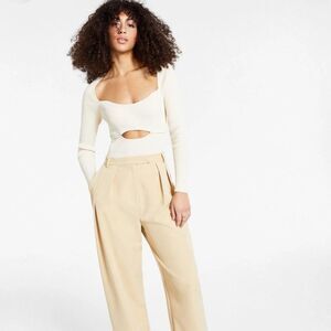 LEYDEN Ribbed Cutout Bodysuit